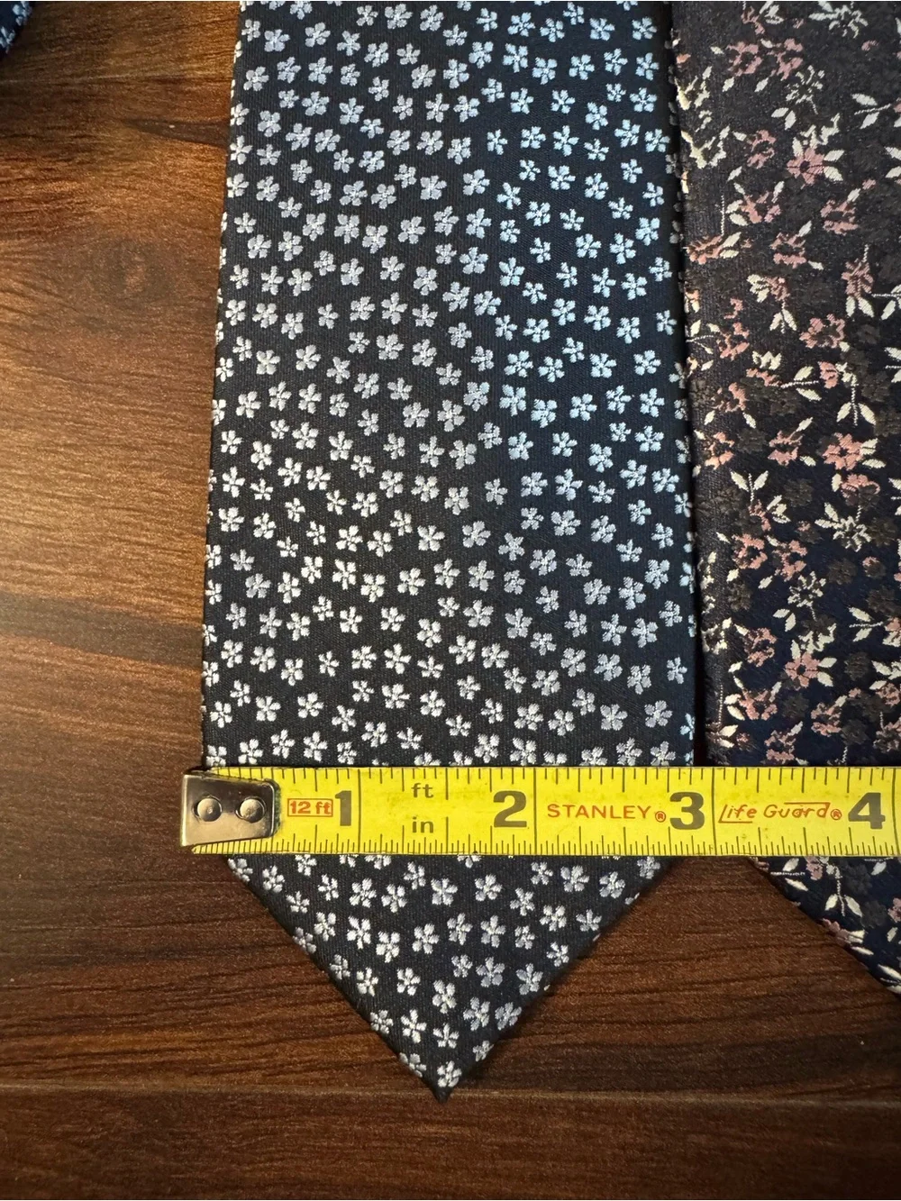 BERGAMO New York and Banana Republic Black, Navy, Paisley and Floral Ties